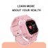 Smart  Watch I3 Bluetooth Heart Rate Sports Weather Monitor Messages Smart Bracelet Pink