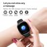 Smart Watch Men Blood Pressure Waterproof Smartwatch Women Heart Rate Monitor Fitness Tracker Watch for Android iOS black