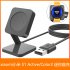 Smart Watch Mini Dock Charger Power Adapter Charger Cradle Charging Cable for Xiaomi S1 Acitve Black