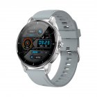 Smart  Watch Multi-sports Custom Dial Weather Forecast Heart Rate Blood Pressure Blood Oxygen Monitor Watch Grey