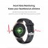 Smart  Watch Multi sports Custom Dial Weather Forecast Heart Rate Blood Pressure Blood Oxygen Monitor Watch Grey