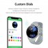 Smart  Watch Multi sports Custom Dial Weather Forecast Heart Rate Blood Pressure Blood Oxygen Monitor Watch Black gold
