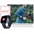Smart Watch Silicone Full Touch Color Screen Heart Rate Blood Pressure Monitoring Smart Watch black