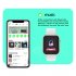 Smart Watch Sports Detection Heart Rate Blood Pressure Monitoring Bluetooth compatible Pedometer Message Reminder Bracelet White