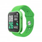Smart Watch Sports Detection Heart Rate Blood Pressure Monitoring Bluetooth-compatible Pedometer Message Reminder Bracelet green