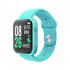 Smart Watch Sports Detection Heart Rate Blood Pressure Monitoring Bluetooth compatible Pedometer Message Reminder Bracelet pink