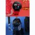 Smart Watch Touch Control Screen Infrared Physiotherapy Ecg Heart Rate Blood Oxygen Monitor Black Belt