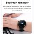 Smart Watch Touch Control Screen Infrared Physiotherapy Ecg Heart Rate Blood Oxygen Monitor Black Belt
