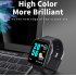 Smart Watch Waterproof Sport Blood Pressure Heart Rate Monitor   for Phone Android Smart Bracelet  red