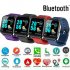 Smart Watch Waterproof Sport Blood Pressure Heart Rate Monitor   for Phone Android Smart Bracelet  red