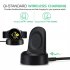 Smart Watch Wireless Charger Charging Base for Samsung Galaxy watch 42mm 46mm SM R800 R805 R810 R815  black