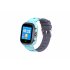 Smart Watch for Kids LBS Tracker SmartWatch SOS Call for Children Anti Lost Monitor Baby Wristwatch for Boy girls blue