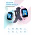 Smart Watch for Kids LBS Tracker SmartWatch SOS Call for Children Anti Lost Monitor Baby Wristwatch for Boy girls blue