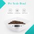 Smart Weighing Pet Bowl for Dog Cat Food Feeding Tableware Supplies Blue  with tray 