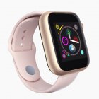 Smart Wristband Z6 Bluetooth Smart Watch with Call Information Reminder Step counting Function Pink