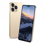 6.5 inch HD I14promax Smartphone MTK6753 8-core 3GB RAM 32GB ROM AMOLED Android 4G Phone Gold