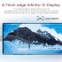 Smartphone 6 7 inch Large screen 3gb Ram 32gb Rom 2600mah Battery Dual Sim 4g android Network Mobile Phone Gold US Plug