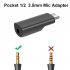 Smartphone Adapter Compatible For Dji Pocket 1 2 Universal Mobile Phone Interface Gimbal Camera Accessories black iPhone interface  1 