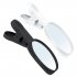 Smartphone Camera Mirror Reflection Clip Kit Portable Mobile Phone Camera Mirror Clip With Storage Bag Dustproof Cloth For Outdoor Travel Phone Photography 4 pi