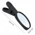 Smartphone Camera Mirror Reflection Clip Kit Portable Mobile Phone Camera Mirror Clip With Storage Bag Dustproof Cloth For Outdoor Travel Phone Photography 4 pi