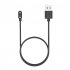 Smartwatch Charger Usb Charging Cable Magnetic Charging Line Adapter Compatible For Xiaomi Haylou Gs Ls09a black