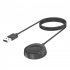 Smartwatch Dock Charger Adapter Usb Charging Cable Compatible For Huami Amazfit 2 Generation 4g Nexo Watch A1807 A1817 black