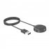 Smartwatch Dock Charger Adapter Usb Charging Cable Compatible For Huami Amazfit 2 Generation 4g Nexo Watch A1807 A1817 black