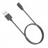 Smartwatch Dock Charger Adapter Magnetic Usb Charging Cable Compatible For Xiaomi Haylou Solar Plus   Ls16 Black 60CM