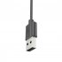 Smartwatch Dock Charger Adapter Magnetic Usb Charging Cable Compatible For Xiaomi Haylou Solar Plus   Ls16 Black 60CM
