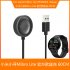 Smartwatch Dock Charger Adapter Charging Cable Compatible For Xiaomi Xiaoxun 2 Mibro Color mibro Lite Xpaw002 xpaw004 Charging Line black