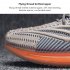 Sneakers For Men Breathable Mesh Running Shoes Anti slip Wear resistant Rubber Soles Sport Shoes For Running Fitness Denim Blue 39