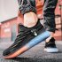 Sneakers For Men Breathable Mesh Running Shoes Anti slip Wear resistant Rubber Soles Sport Shoes For Running Fitness Denim Blue 39