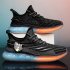 Sneakers For Men Breathable Mesh Running Shoes Anti slip Wear resistant Rubber Soles Sport Shoes For Running Fitness Denim Blue 39