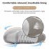 Sneakers For Men Women Anti slip Wear resistant Rubber Soles Sport Shoes Breathable Mesh Running Shoes For Running Fitness ZM 065 black 38