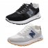 Sneakers For Men Women Anti slip Wear resistant Rubber Soles Sport Shoes Breathable Mesh Running Shoes For Running Fitness ZM 065 black 38