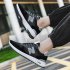 Sneakers For Men Women Anti slip Wear resistant Rubber Soles Sport Shoes Breathable Mesh Running Shoes For Running Fitness ZM 065 black 38