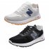 Sneakers For Men Women Anti slip Wear resistant Rubber Soles Sport Shoes Breathable Mesh Running Shoes For Running Fitness ZM 065 black 38
