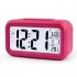 Snooze Temperature Display Alarm Clock Mute Backlight Electronic Creative Digital Clock Gift black