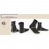 Snorkeling Socks  Diving Socks  3millimeter Neoprene Cozy Shoe Socks Wetsuit Socks Thermal Water Socks Fin Socks For Snorkeling Surfing Swimming black gold thre