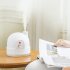 Snow House Humidifier 2 in 1 Night Light Humidifier  USB Charging Household 350ml Desktop Humidifiers  Timing Adjustment Cute Mist Humidifiers For Car  Office  