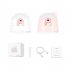Snow House Humidifier 2 in 1 Night Light Humidifier  USB Charging Household 350ml Desktop Humidifiers  Timing Adjustment Cute Mist Humidifiers For Car  Office  