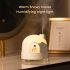 Snow House Humidifier 2 in 1 Night Light Humidifier  USB Charging Household 350ml Desktop Humidifiers  Timing Adjustment Cute Mist Humidifiers For Car  Office  