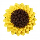 Snuffle  Mat Pet Dog Slow Feeding Training Foraging Pad Cat Interactive Game Puzzle Toys For Releasing Pressure sunflower_One size