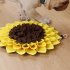 Snuffle  Mat Pet Dog Slow Feeding Training Foraging Pad Cat Interactive Game Puzzle Toys For Releasing Pressure sunflower One size