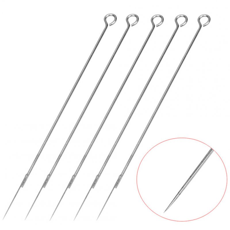 50 Pcs/set Professional Stainless Steel Mixed Disposable Sterile Tattoo Needles