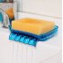 Soap Storage Box Dish Case Makeup Organizer Water Drain Sponge Holder For Kitchen Bathroom Green