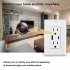 Socket Base Mini Camera Usb Interface Power Outlets Hd Wifi Wireless Ip Camcorder Home Security Surveillance Cam Q15 USB