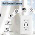 Socket Base Mini Camera Usb Interface Power Outlets Hd Wifi Wireless Ip Camcorder Home Security Surveillance Cam Q15 USB