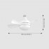 Socket Fan Light With Remote  E27 Base Screw Ceiling Fan With Light  Detachable Fan Blades  3 Speed  Dimmable 3 Color Temperatures  Timer Function 18 inches