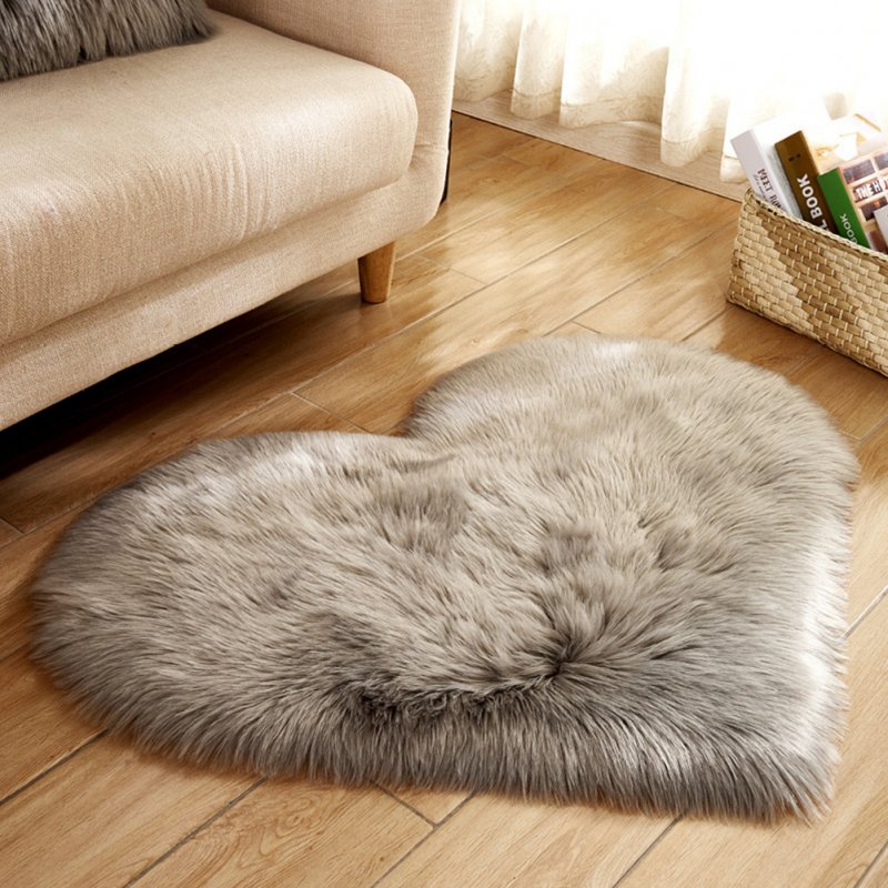 Soft Artificial Plush Rug Chair Cover